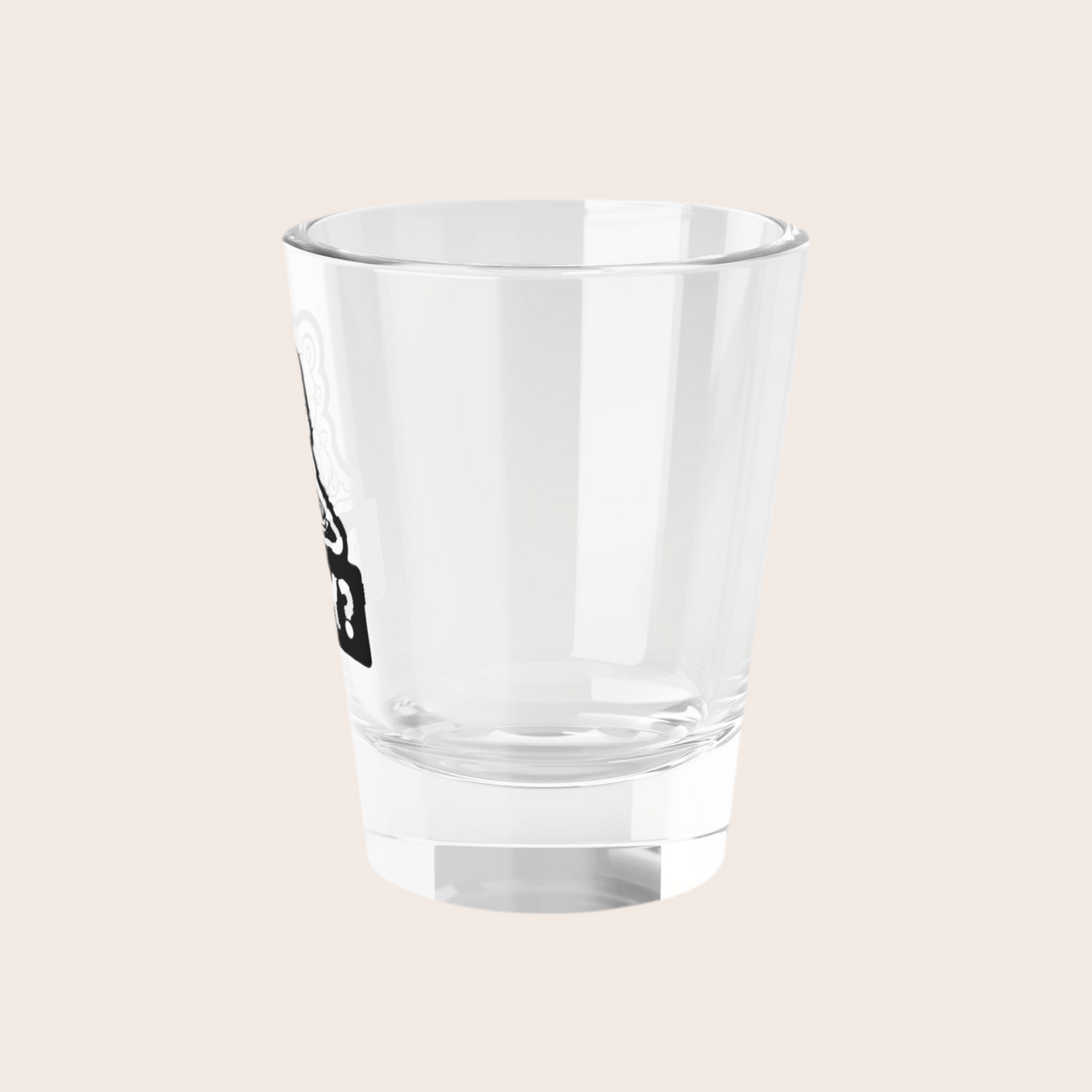 'Ready?' Shot Glass