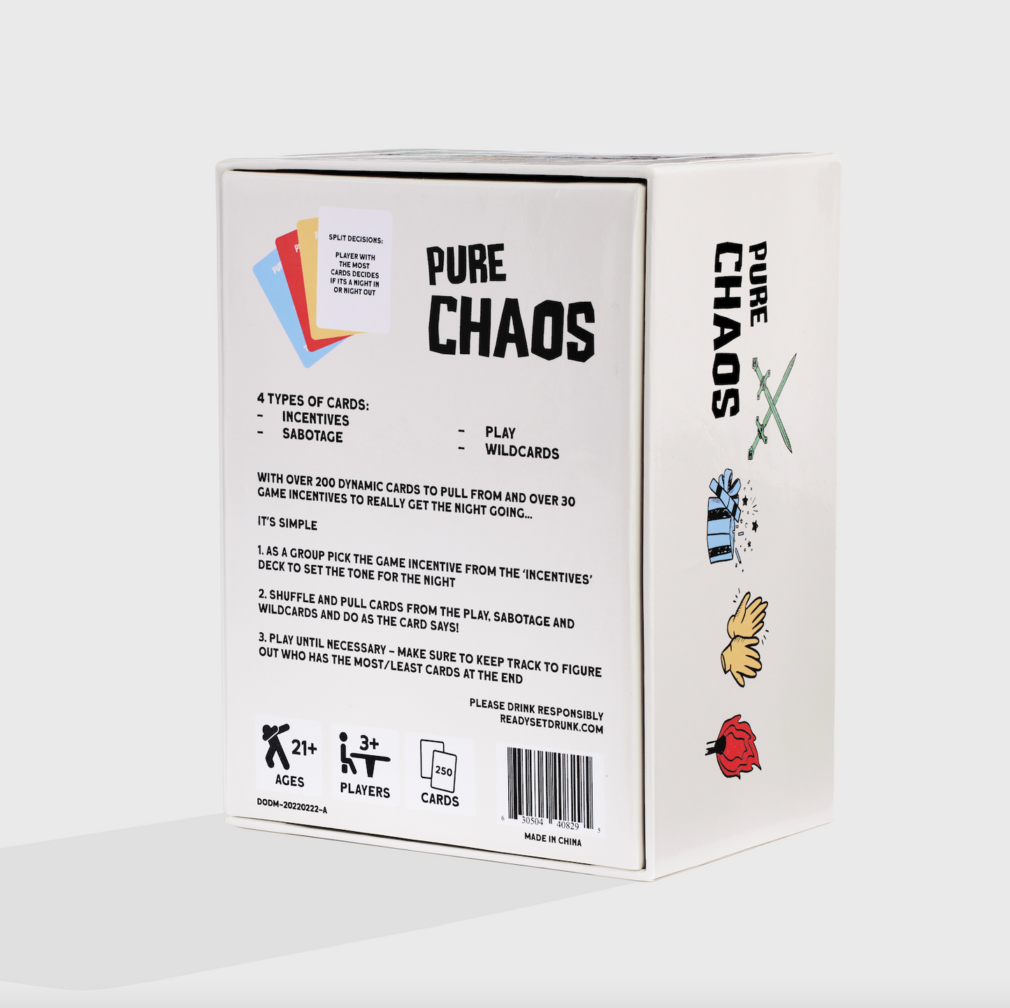 Pure Chaos Drinking Game