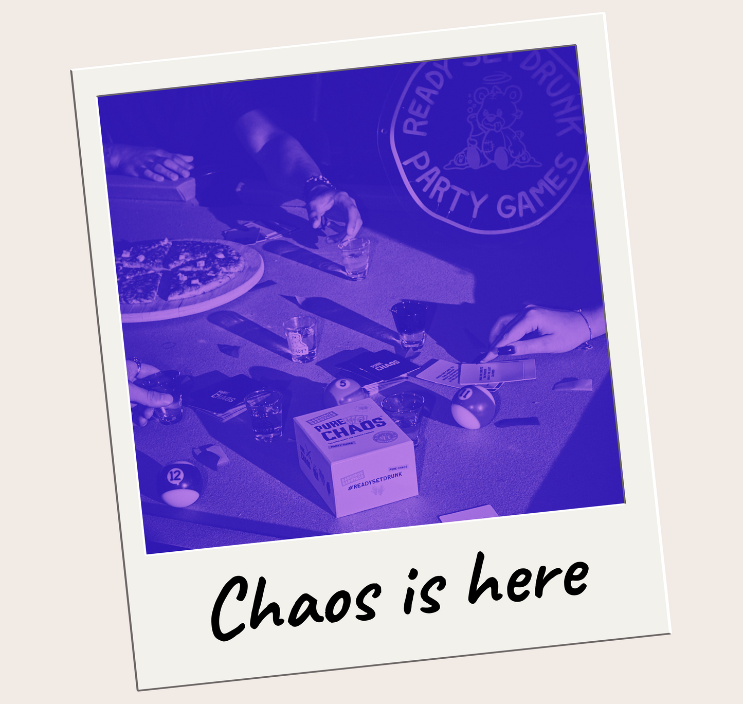 ‘Pure Chaos’ The Drinking Game For Friends